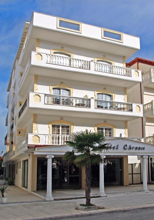 Hotel Chronis ปาราเลียกาเตอรีนิส ภายนอก รูปภาพ